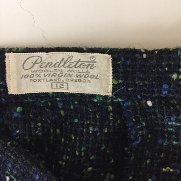 Vintage Pendleton Wool Skirt - Picture 5 of 8
